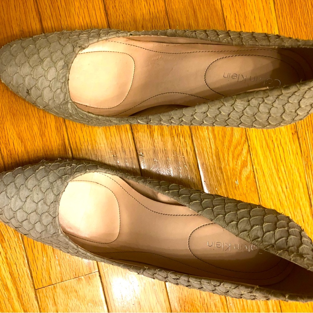 Calvin Klein Suede Pumps